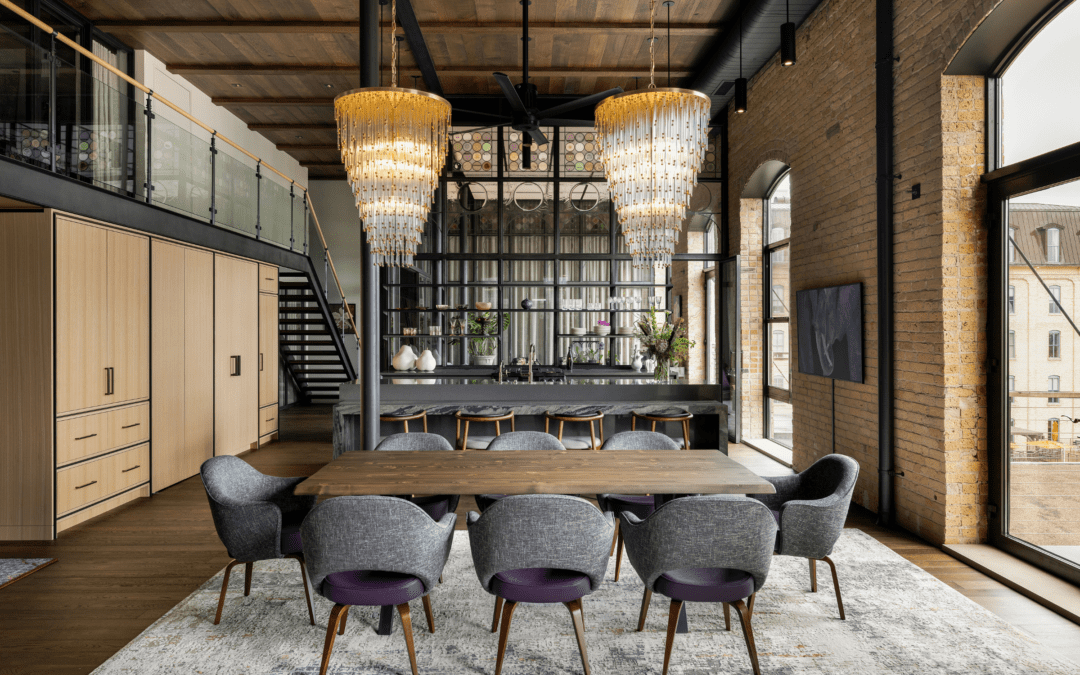 Inside an Artfully Designed Mill District Minneapolis Condo